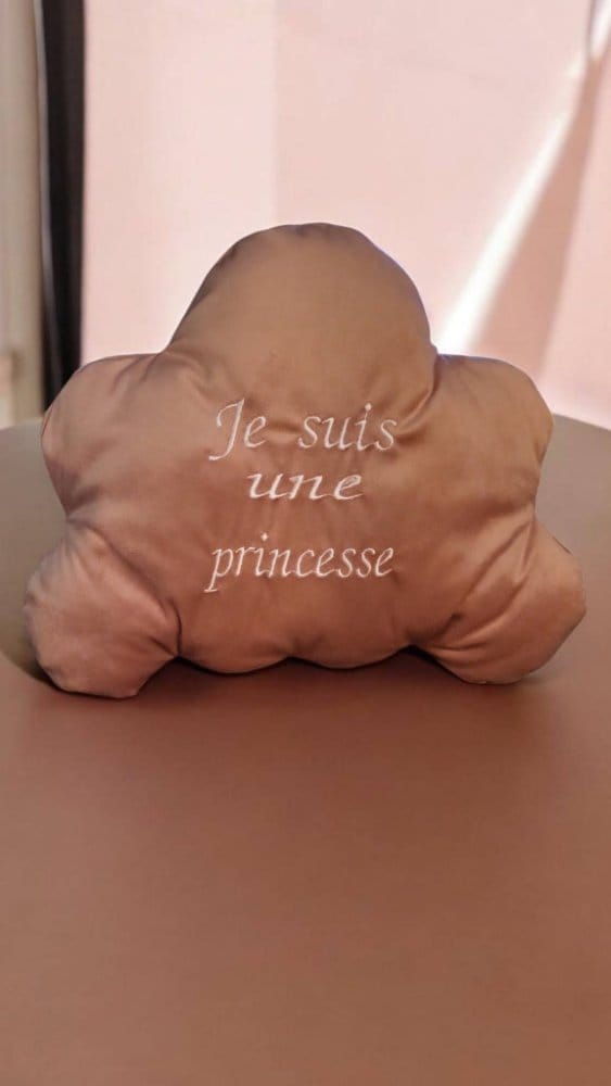 Coussin fleur « Princesse »