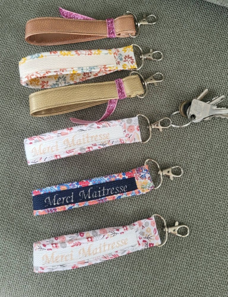 Porte-clés « Merci Maîtresse »